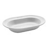 Dining Line,  ceramic oval serving dish, white, small 1