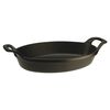 Specialities,  cast iron oval Oven dish, black, small 3