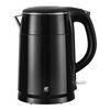 Electric kettle, 1,25 l, black, small 1