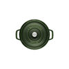 Cast Iron - Round Cocottes, 7 qt, Round, Cocotte, Basil, small 4