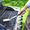 BBQ, Grill Brush, 15.75 inch, stainless steel, small 8