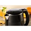 Electric kettle, 1,25 l, black, small 10