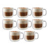 Sorrento Plus, 8 Piece, Cappuccino Mug Set - Value Pack, transparent, small 2