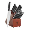 Everedge Dynamic, 14 Piece, Knife block set, brown, small 1