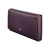CLASSIC, 7-pcs Calf leather Snap fastener case purple, small 2