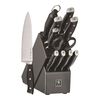 Forged Accent, 12 Piece, Knife block set, black, small 1