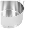 Atlantis 7, 2.2 l 18/10 Stainless Steel round Sauce pan with lid, silver, small 7