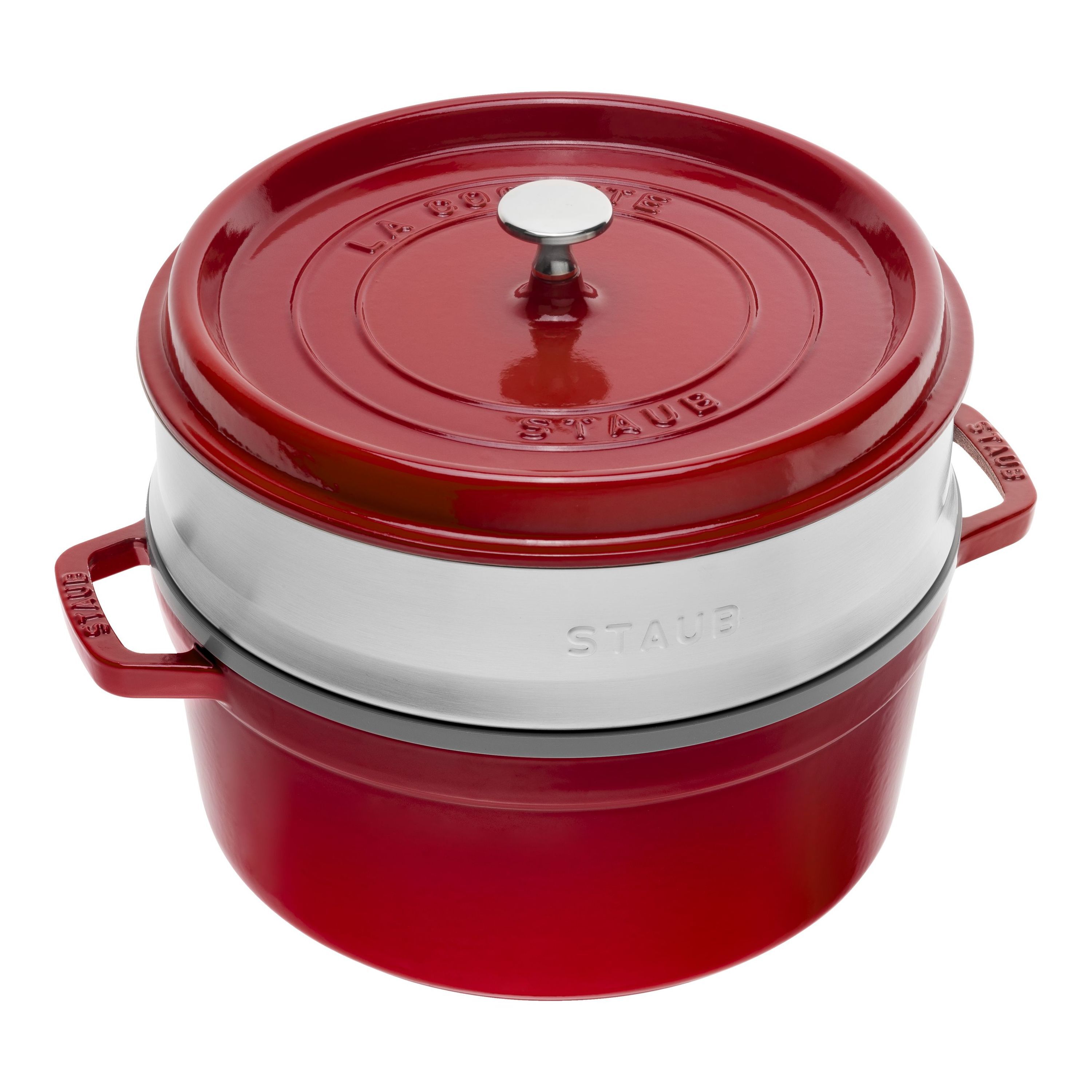 ＺＷＩＬＬＩＮＧ 鋳物 ホーロー鍋 ココット ２９ｃｍ ＣＷ０３５０ 赤 ギフト/208 - 雑貨