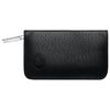 TWINOX, 5-pcs Yak leather Zip fastener case black, small 3