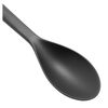 Silicone Onyx, 12.25 inch, Silicone, Cooking Spoon, Black Matte, small 4