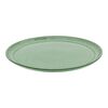 Dining Line, 26 cm ceramic round Plate flat, sage, small 1