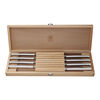 Steak Sets, 8-pc, Stainless Steel Serrated Steak Knife Set With Wood Presentation Case, small 1