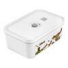 Fresh & Save, Vakuum Lunchbox DINOS L, Kunststoff, Weiß-grau, small 1