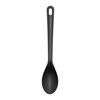 Silicone Onyx, 12.25 inch, Silicone, Cooking Spoon, Black Matte, small 3