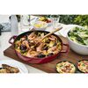 Cast Iron, 13.5-inch, Paella pan, cherry - Visual Imperfections, small 4