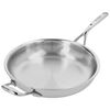 Atlantis, 11-inch, 18/10 Stainless Steel, Proline Fry Pan With Helper Handle, small 3