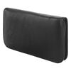 TWINOX, 5-pcs Yak leather Zip fastener case black, small 4