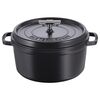 La Cocotte, 28 cm round Cast iron Cocotte Buster Punch black, small 4