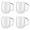 Sorrento Plus Double Wall Glassware, 4-pc  Mug Set, small 1