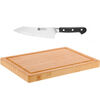 Pro, Rocking Santoku knife with cutting board, small 1