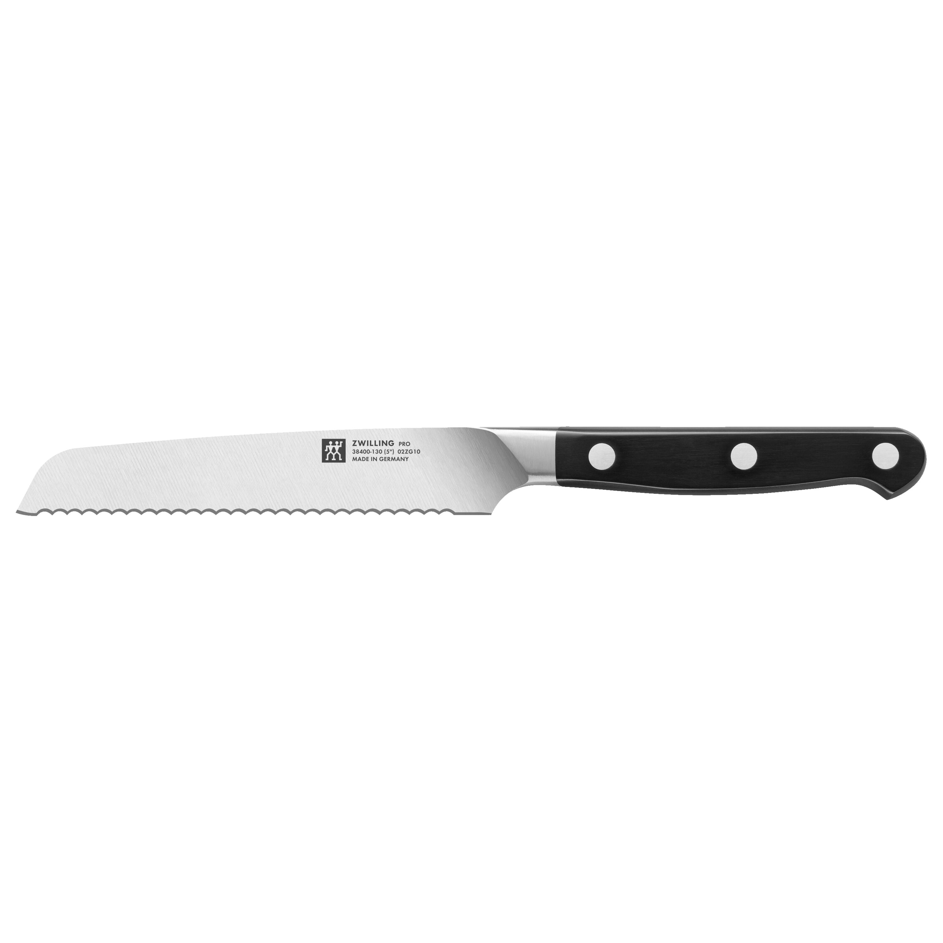 ZWILLING Pro 5-inch Utility knife, serrated edge