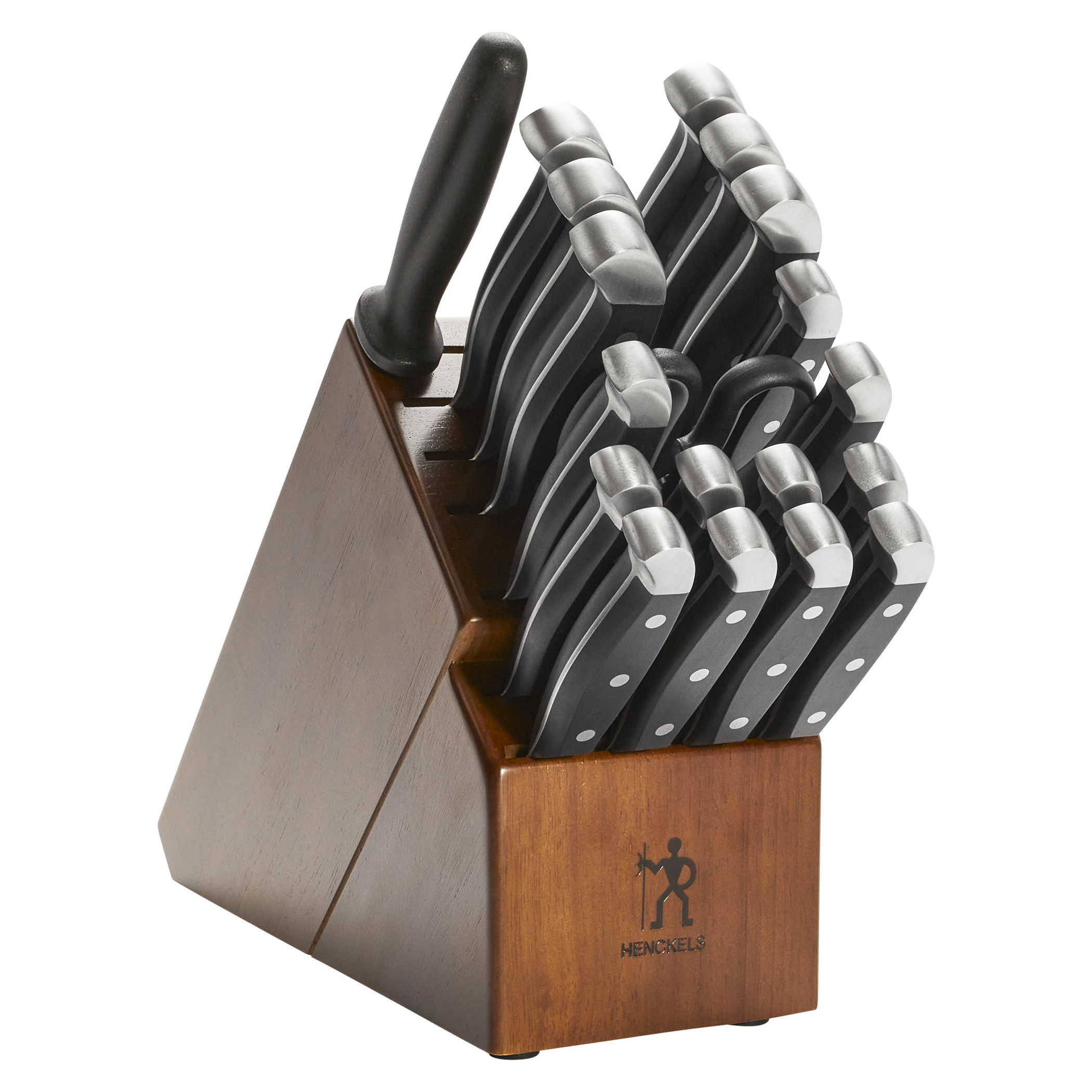 SANFORD Series 12-Piece Knife Block Set, Forged German Steel