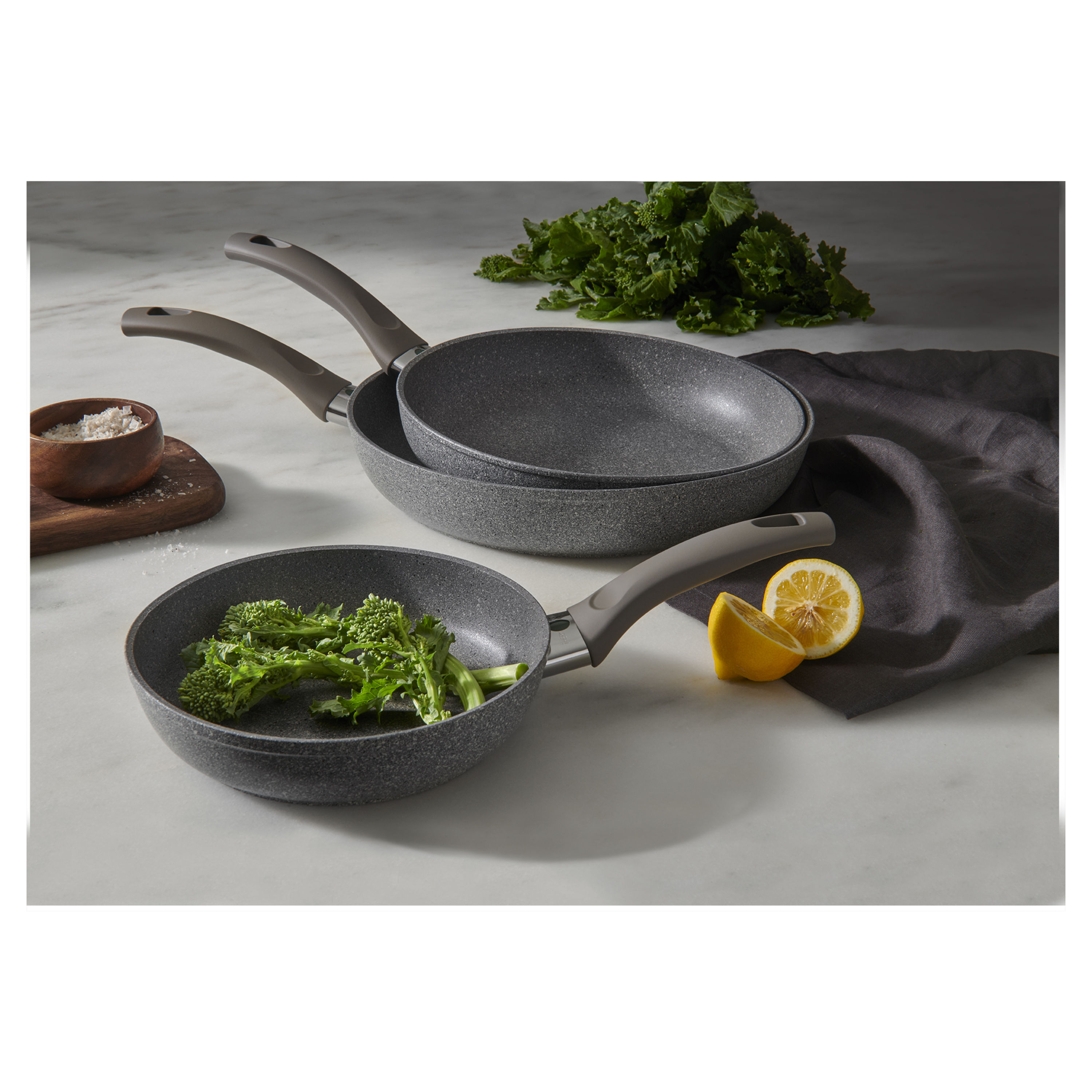  Ballarini Click & Cook 5-pc Nonstick Cookware Set, Made in  Italy: Home & Kitchen