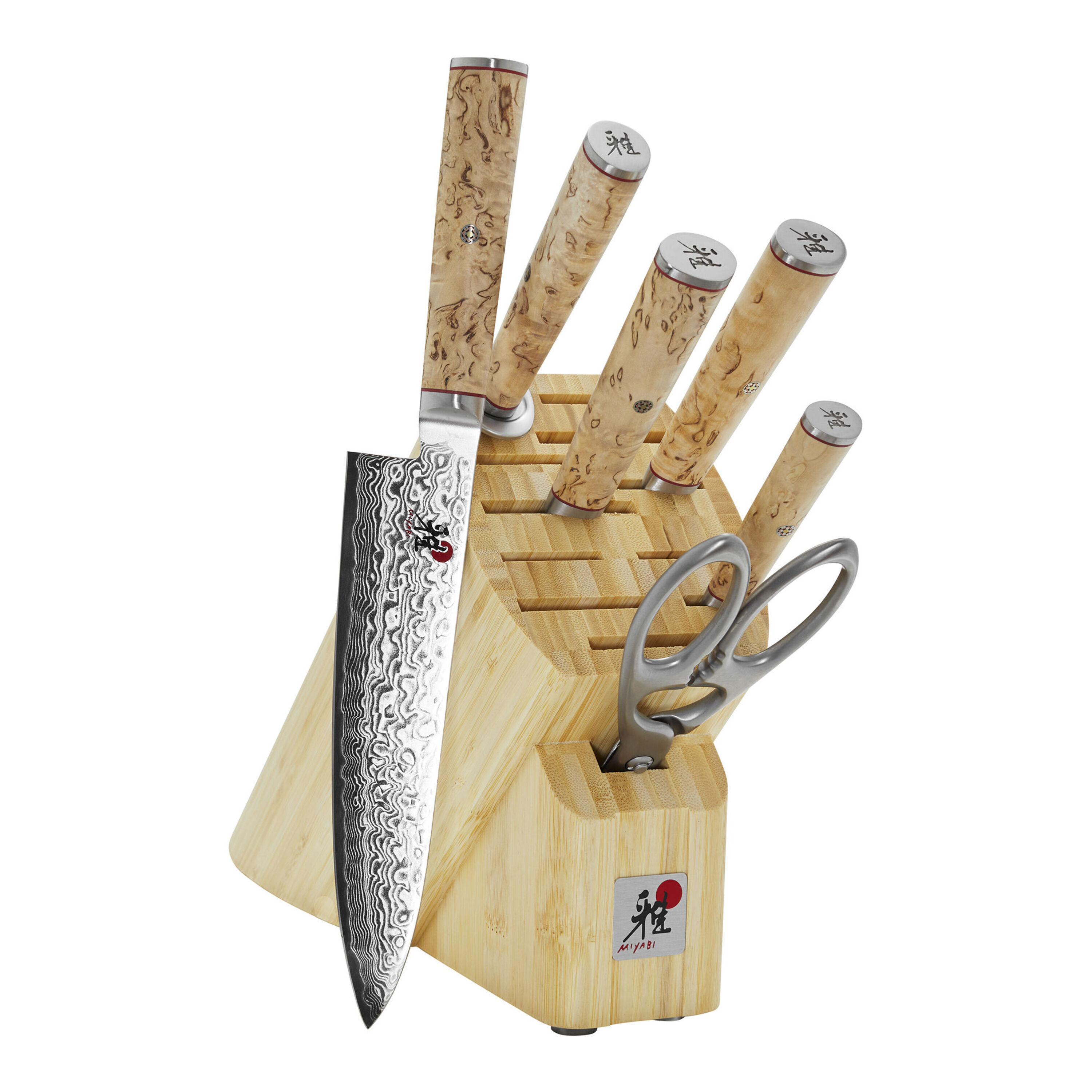 miyabi birchwood knife set