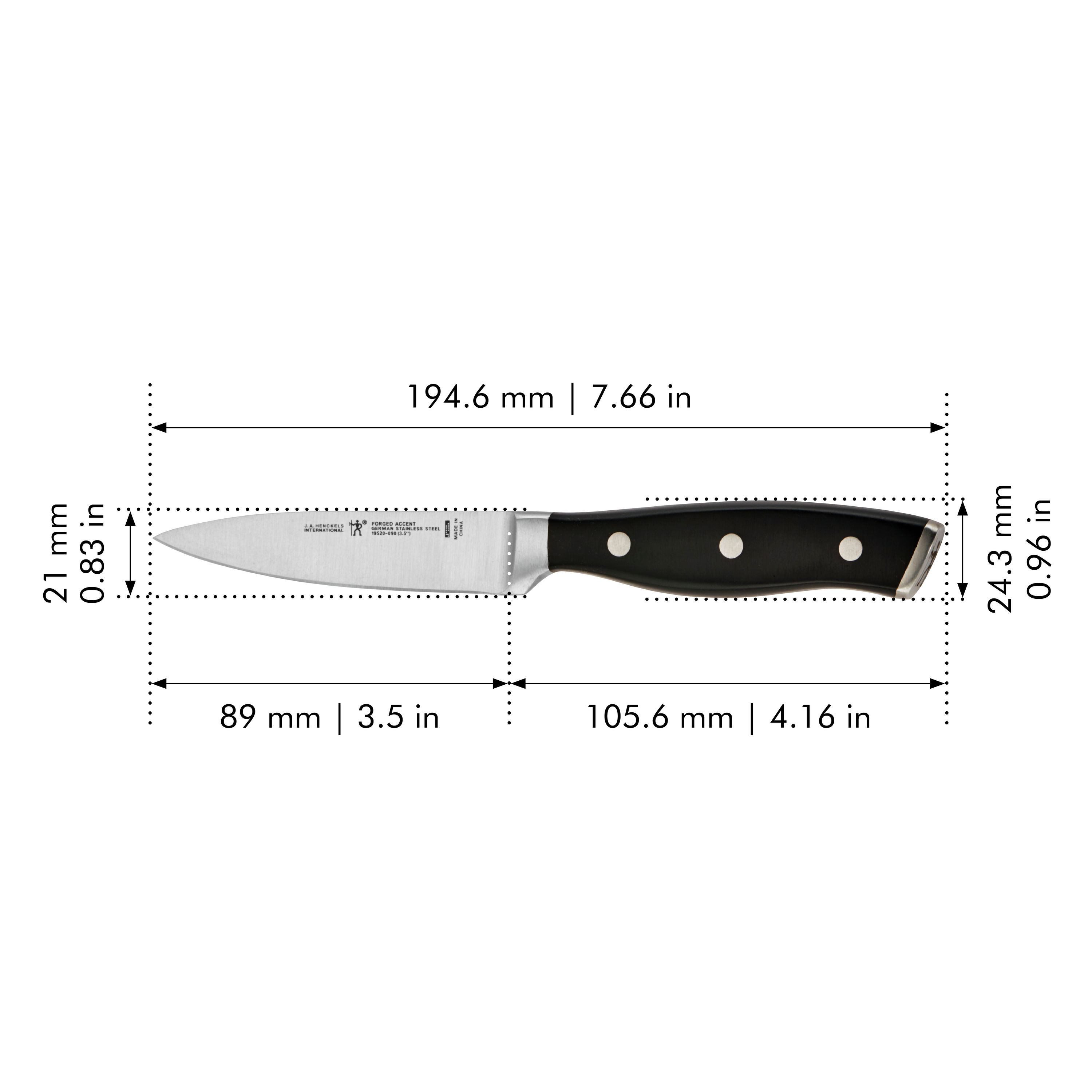 Henckels Forged Accent 3.5-inch Paring Knife - Bed Bath & Beyond - 35502443