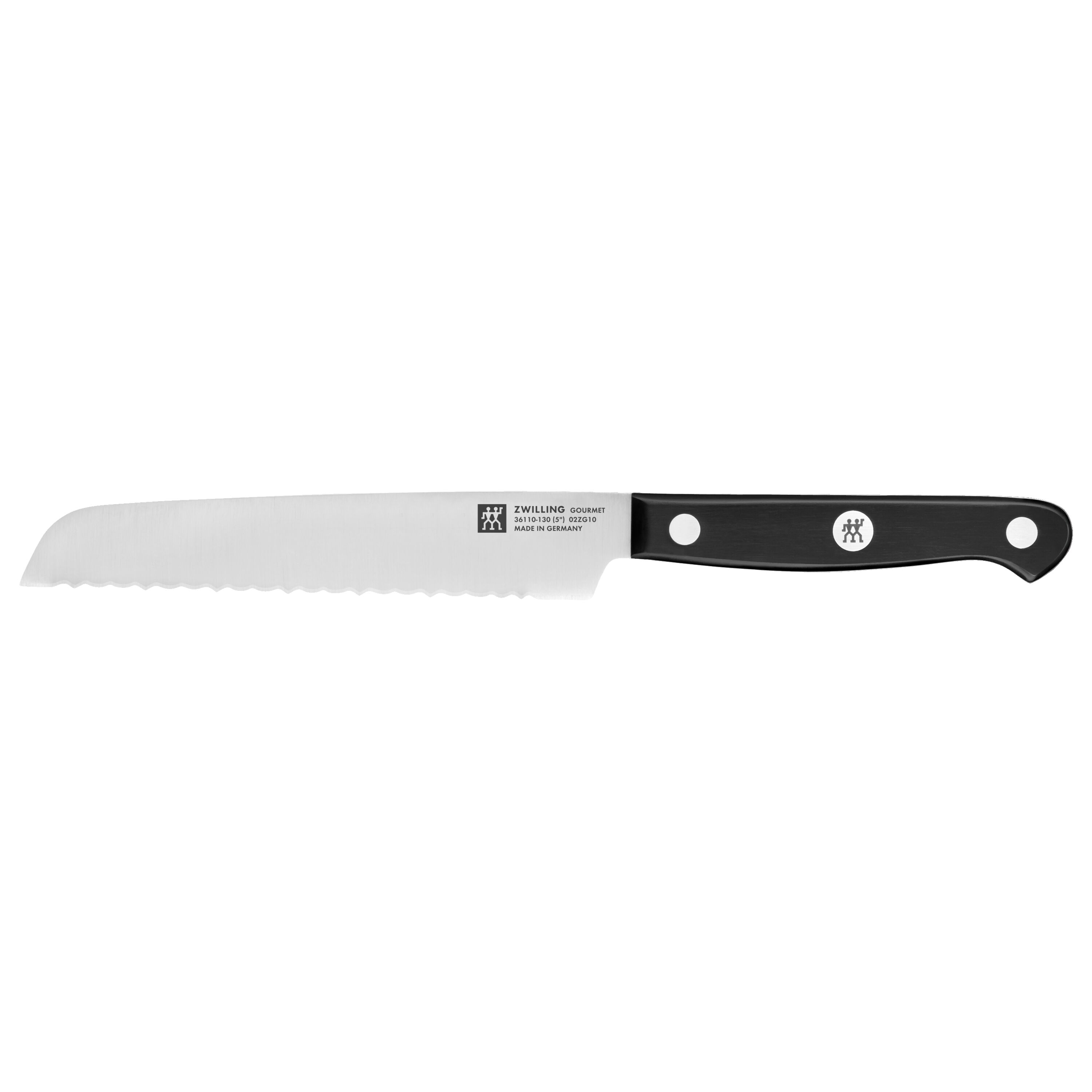 5” Serrated Steak Knife with G10 Handle