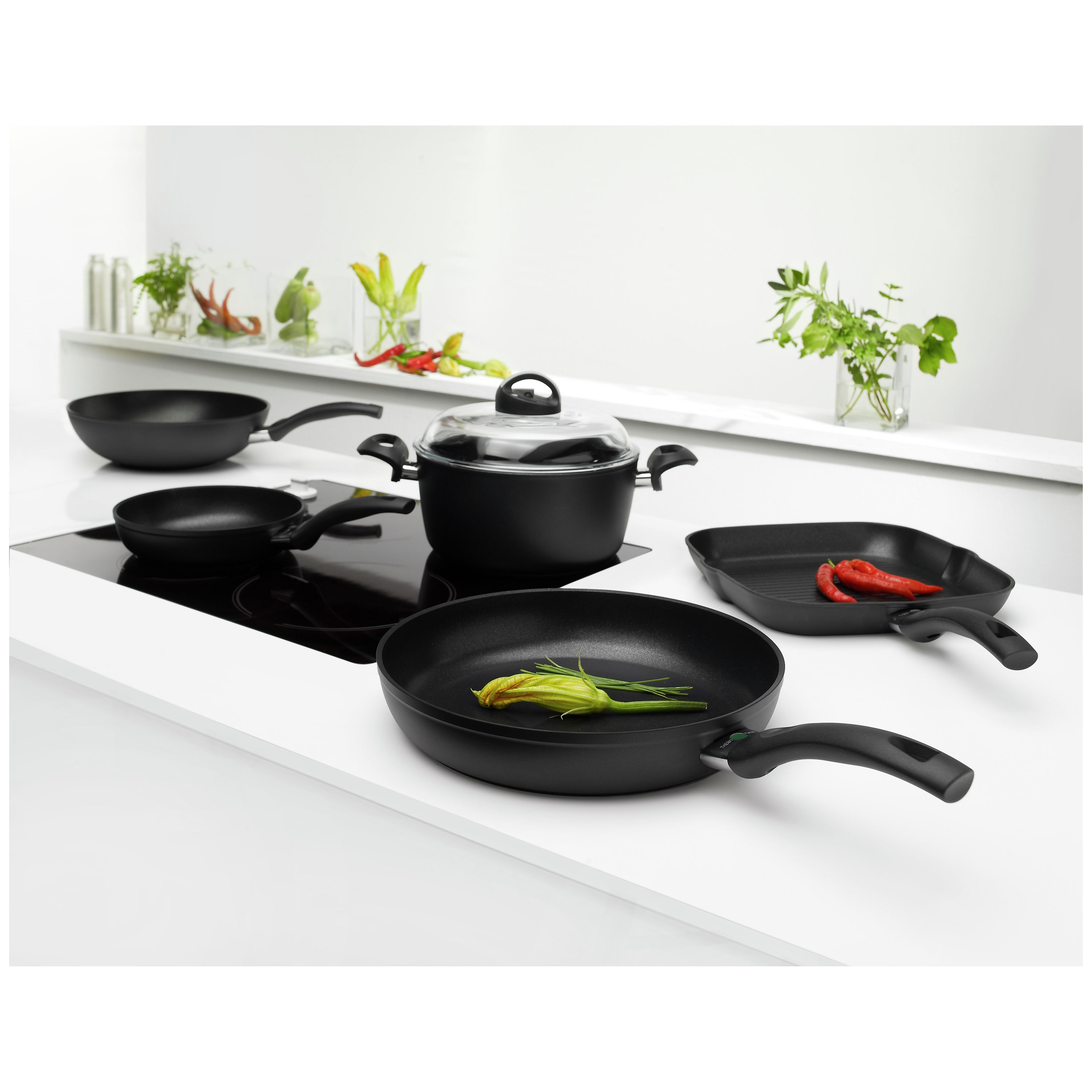 Best Buy: Ballarini Rialto 10-Piece Cookware Set Black RT000.6