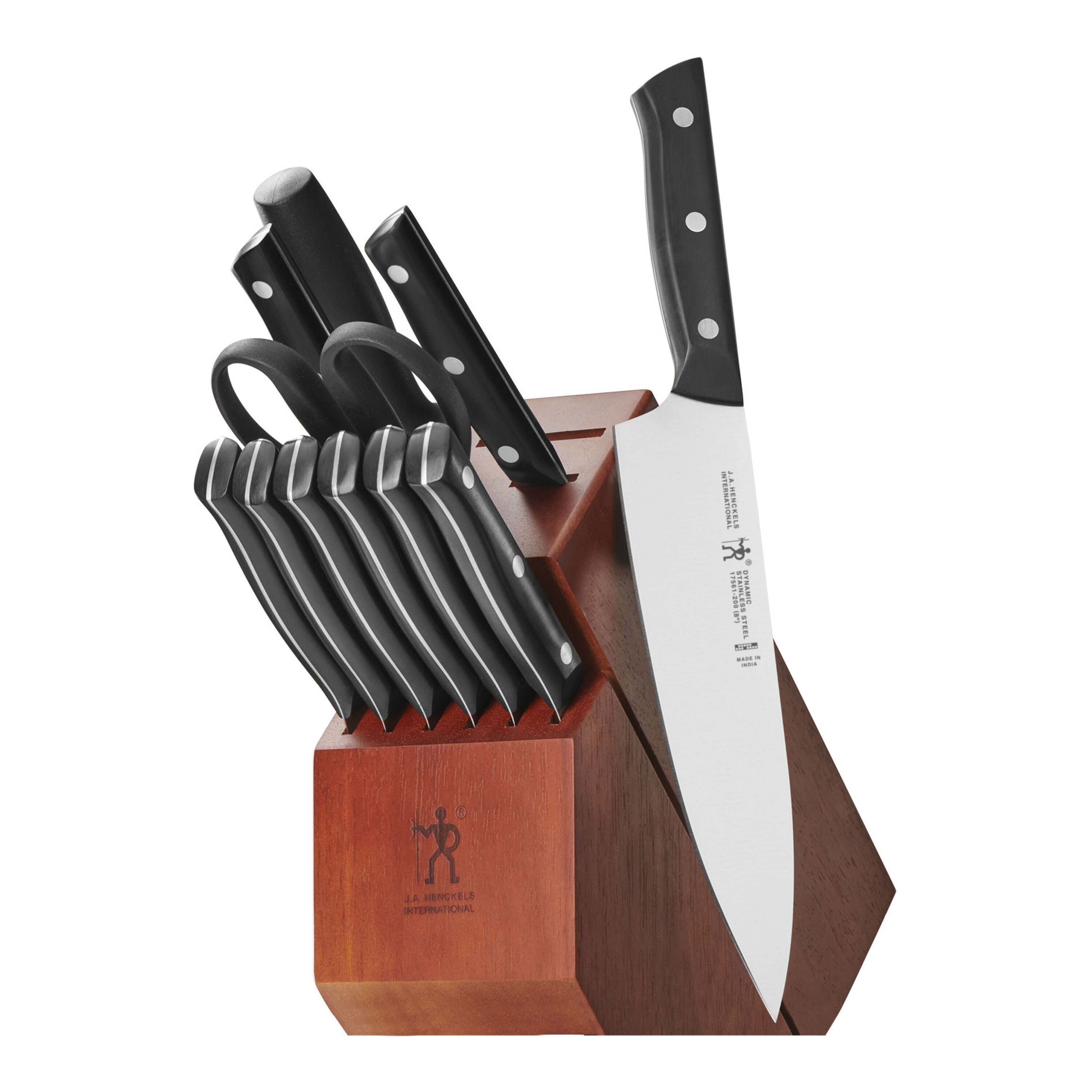  HENCKELS Statement Razor-Sharp 20-Piece Knife Set with Block,  Chef Knife, Bread Knife, German Engineered Knife Informed by over 100 Years  of Mastery, Natural: Home & Kitchen