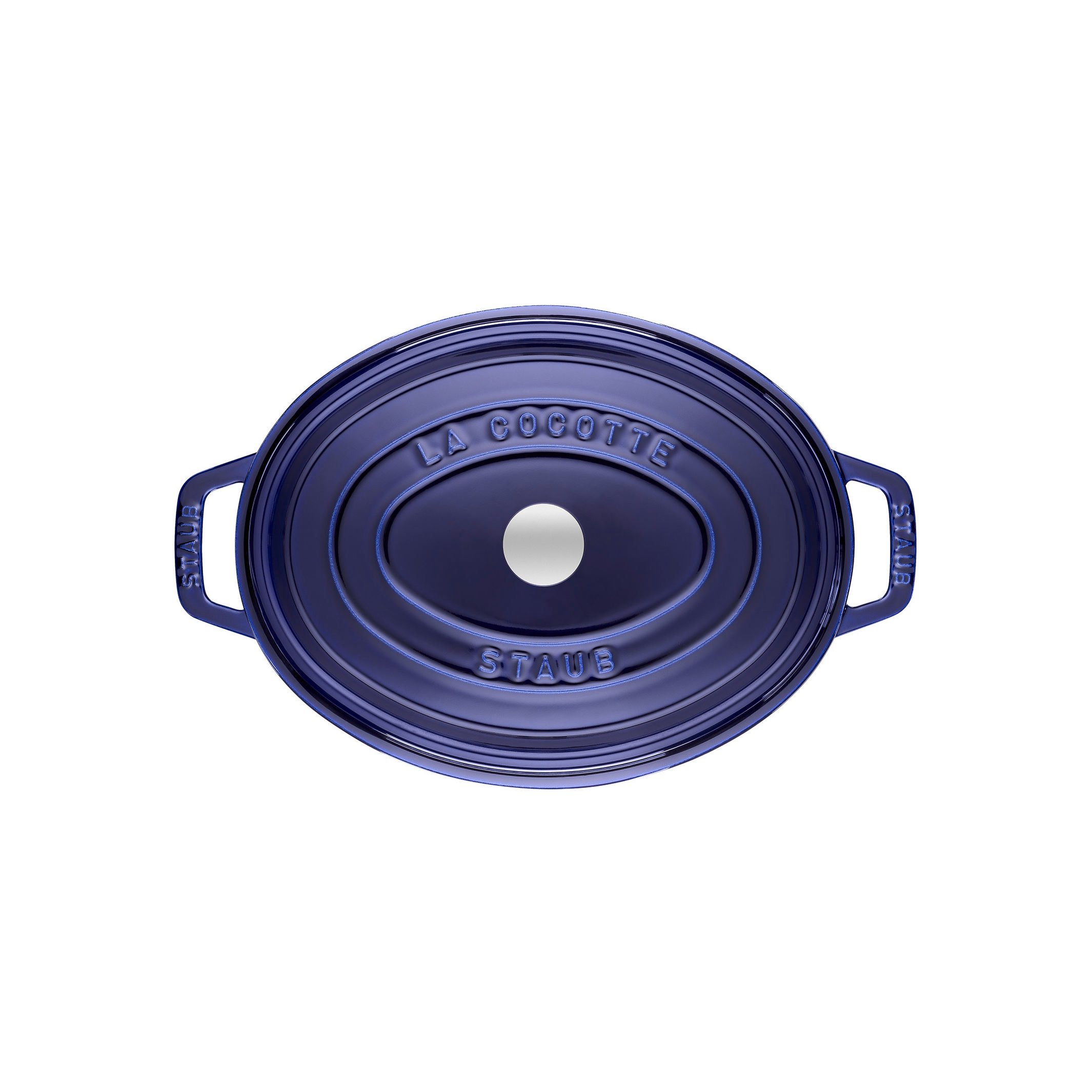 Staub Dutch Oven - 7-qt Cast Iron Cocotte - Sapphire Blue