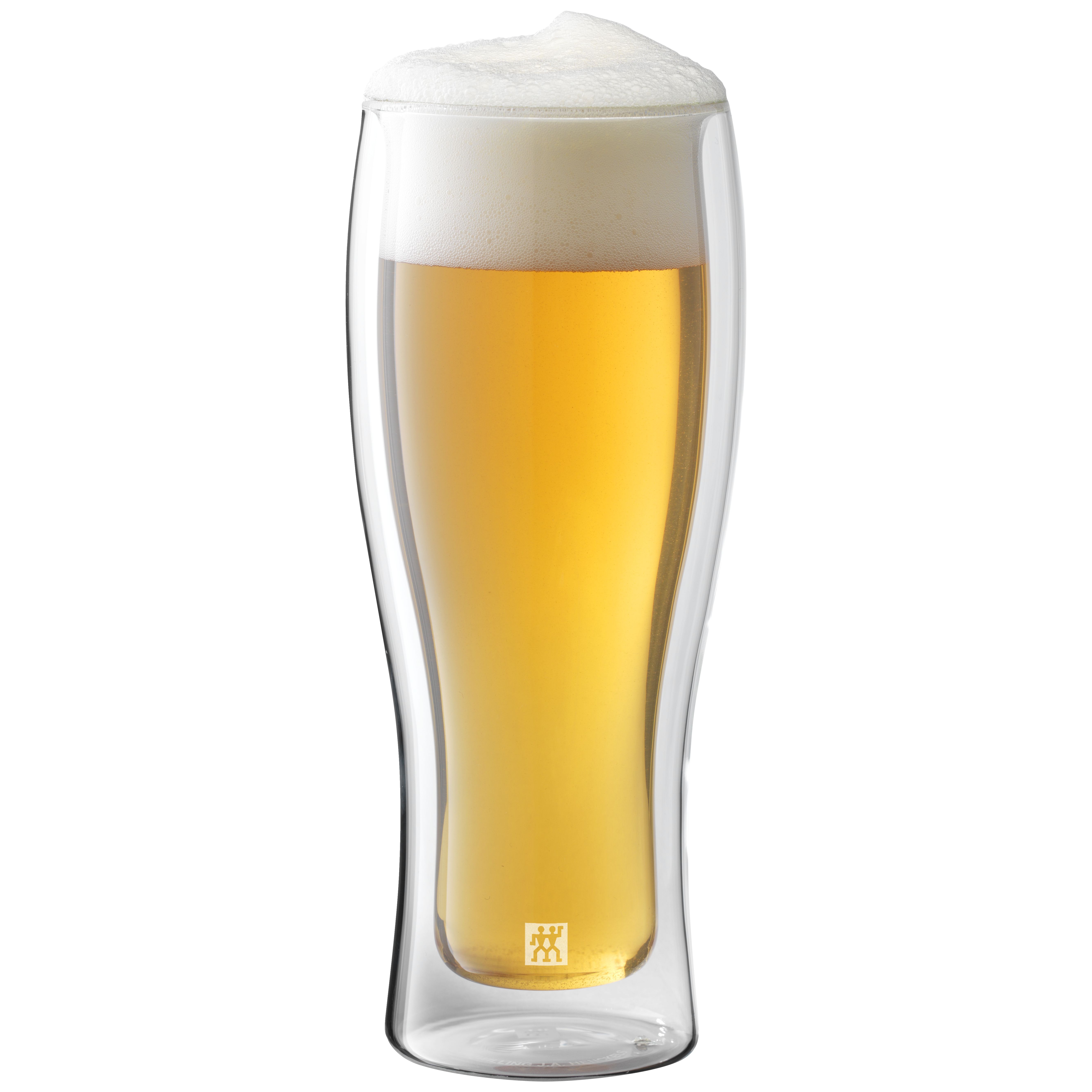 ZWILLING, Sorrento Double Wall Beer Glass, Set of 2 - Zola