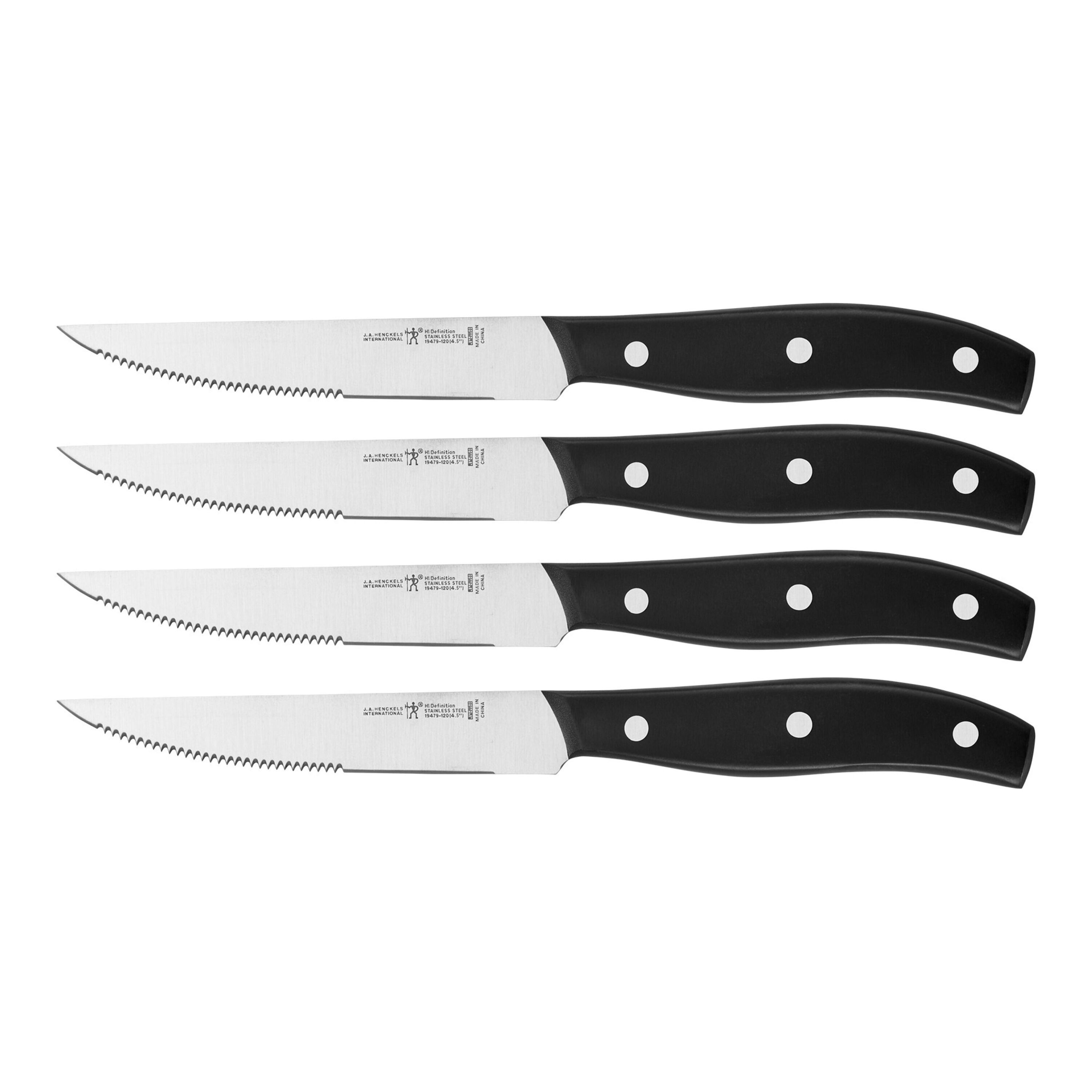 Henckels Definition 4 Pc Steak Set Official Zwilling Shop