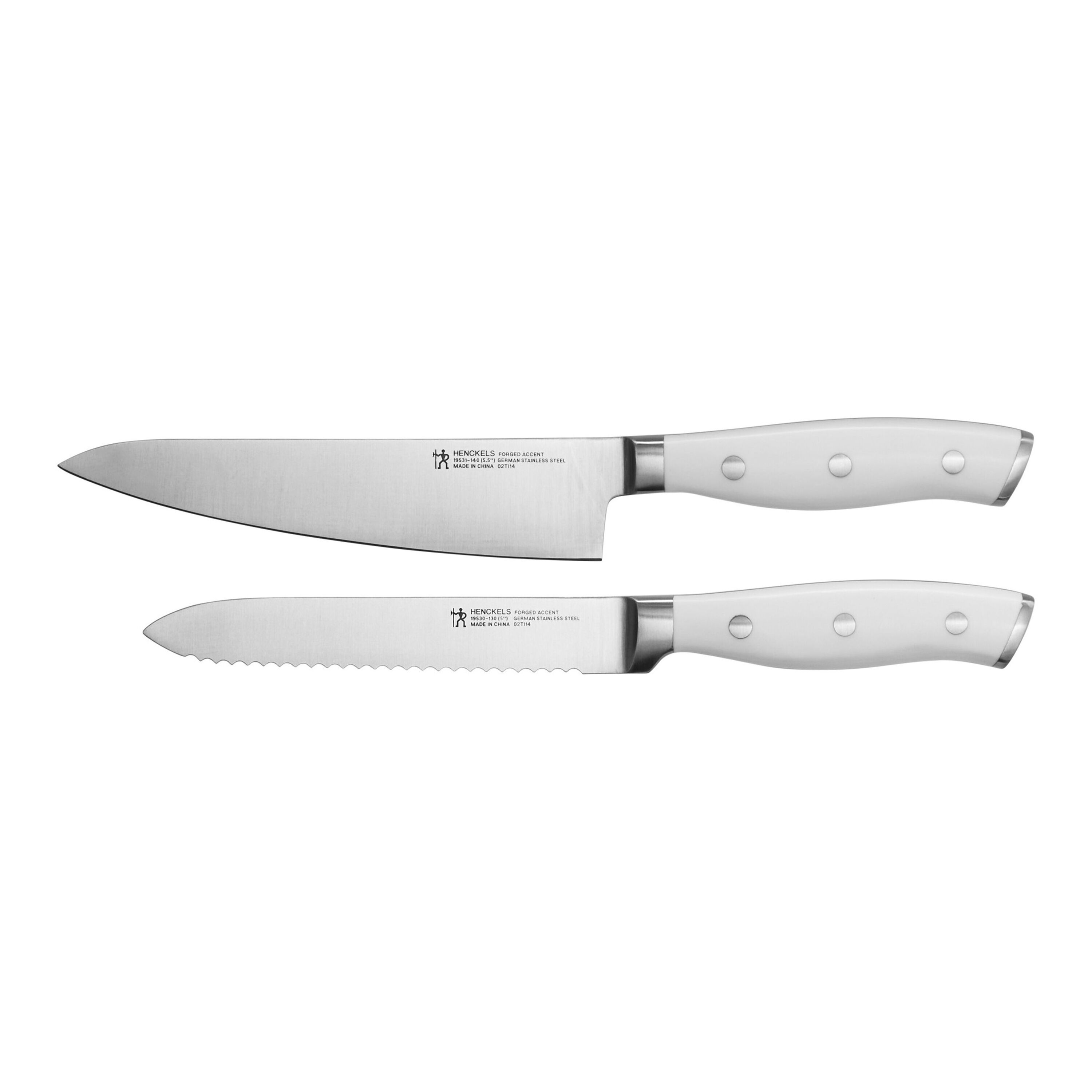 Henckels Forged Accent 5.5-inch Prep Knife - White Handle