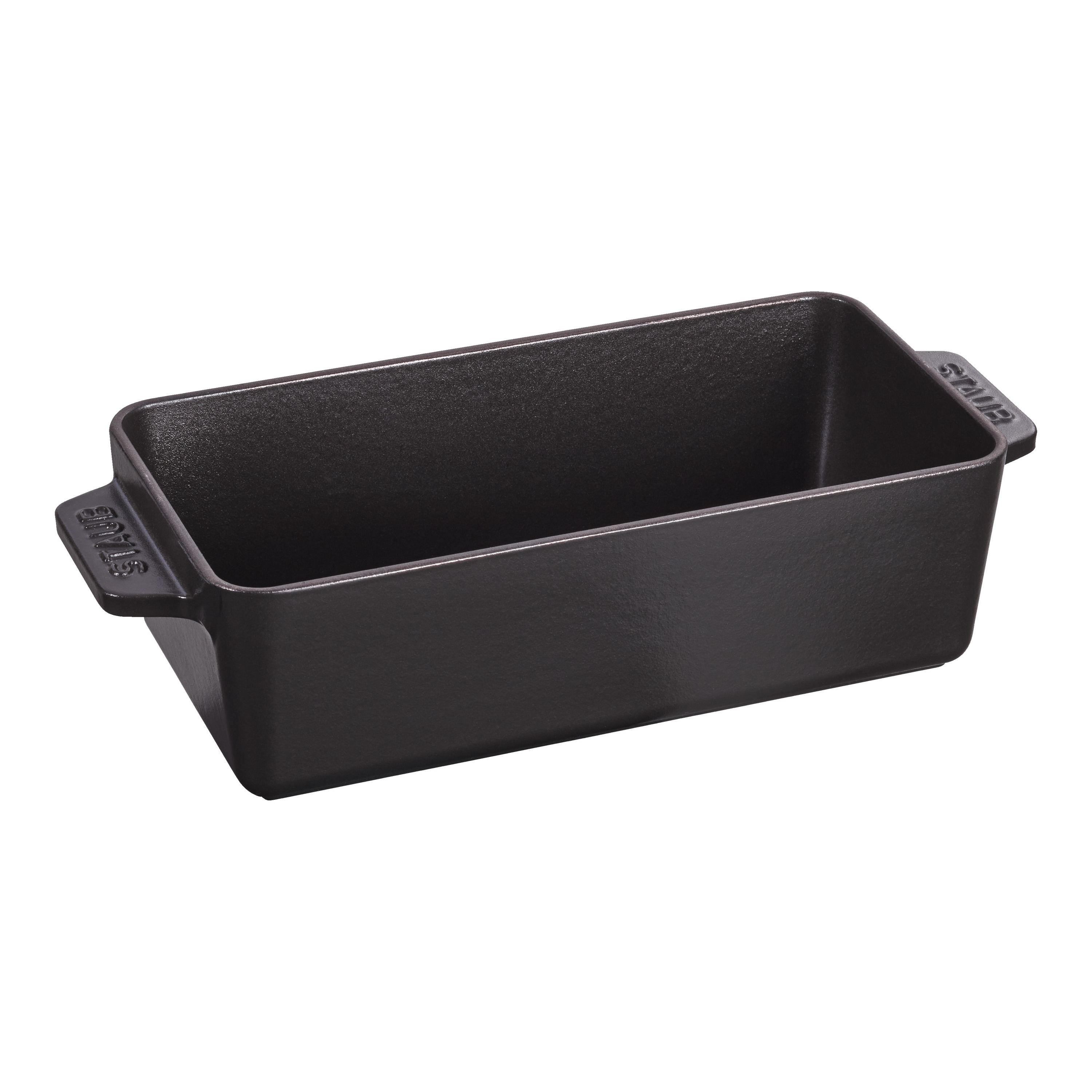 Staub Specialities 23 x 12 cm rectangular Cast iron Loaf pan black Staub