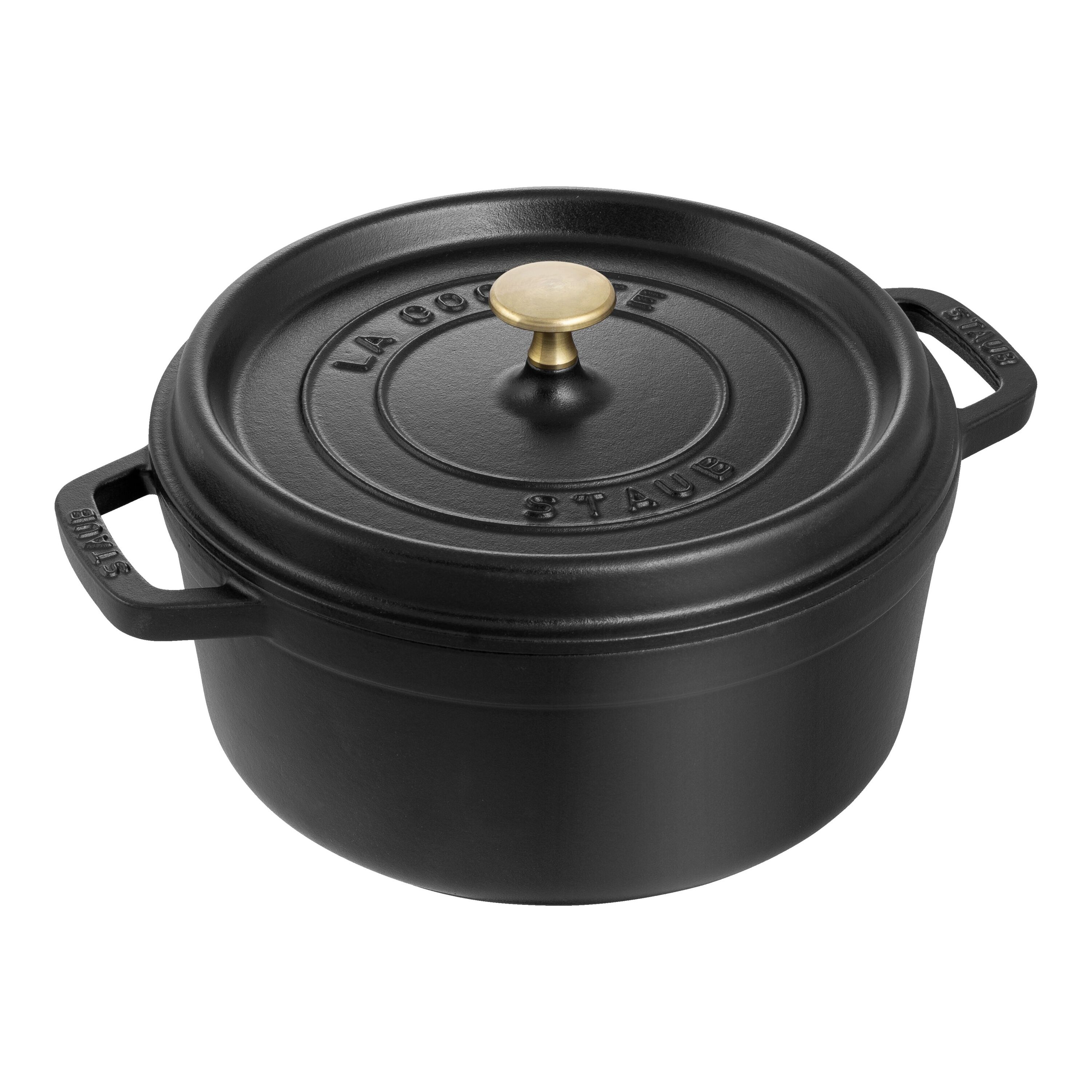 Real Living Cast Iron 4-Quart Dutch Oven with Lid