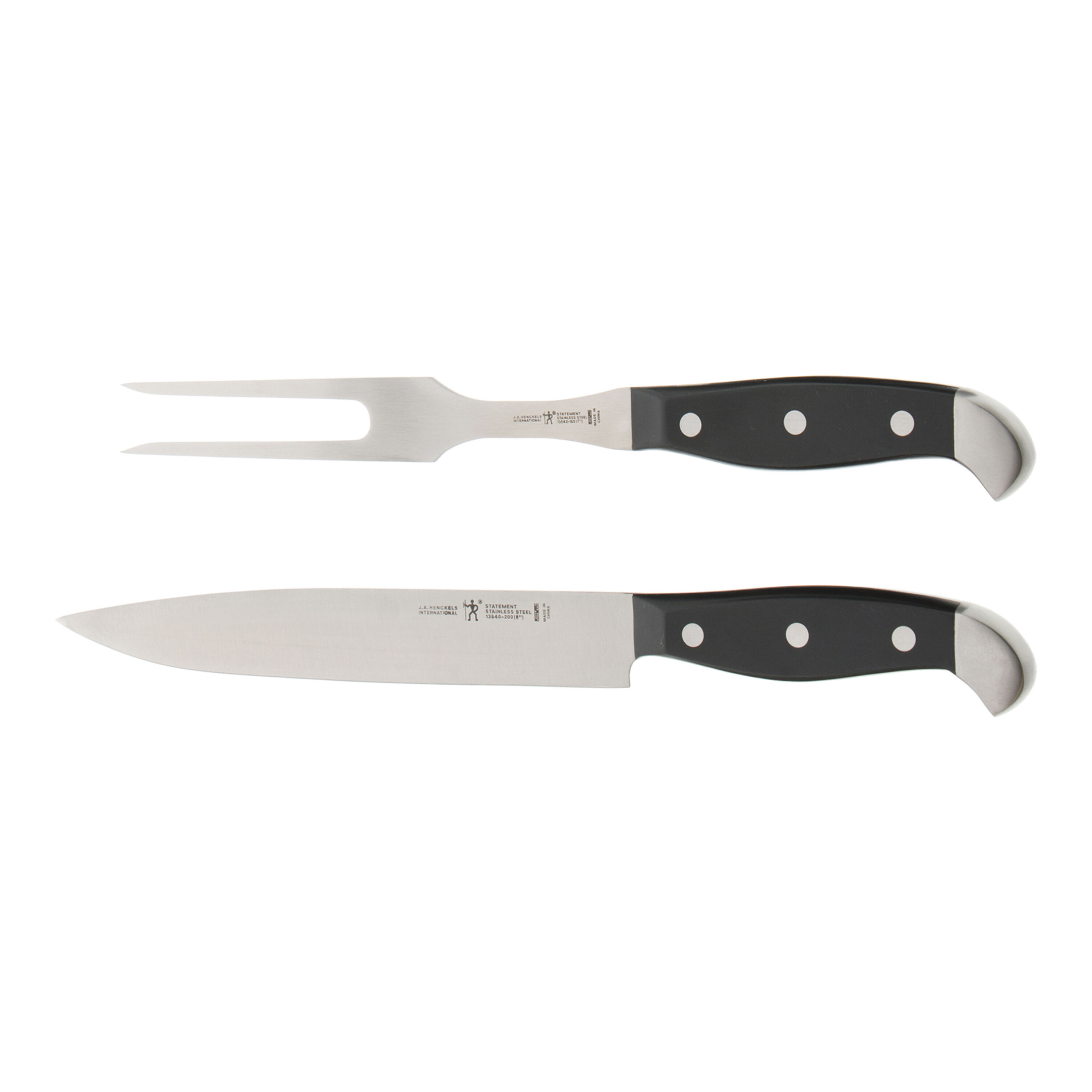 ZWILLING Porterhouse 2Pc Stainless Steel Carving Knife Set With