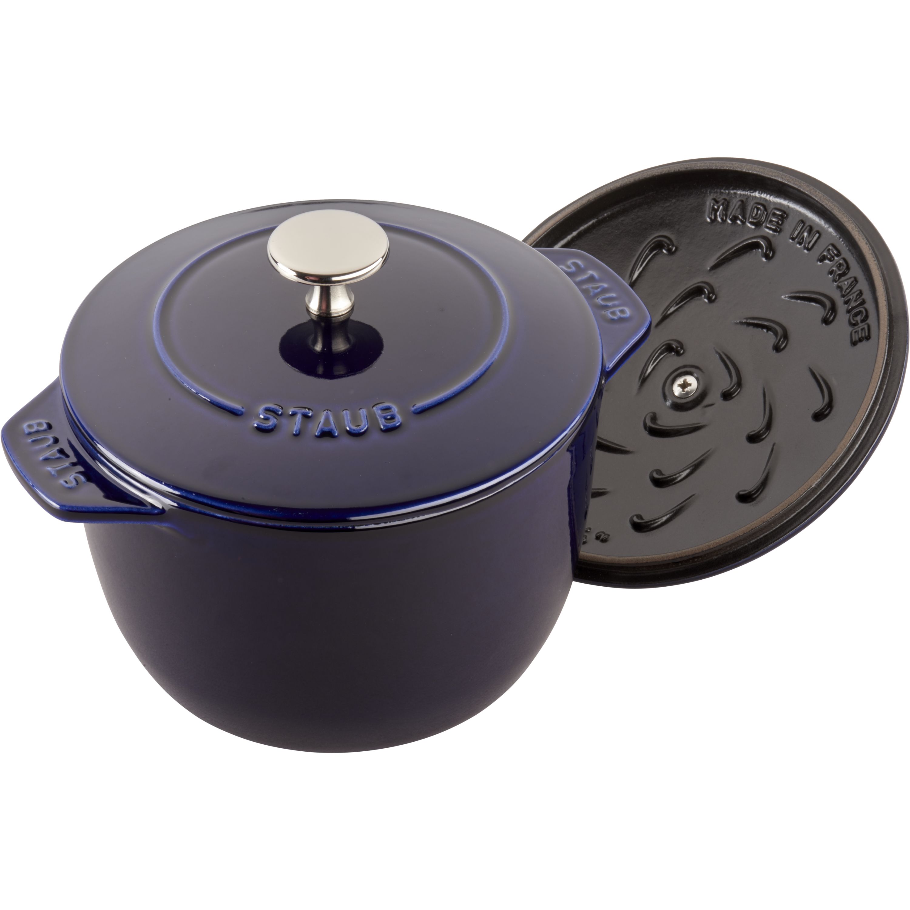 Food52 x Staub Cast Iron 2-in-1 Grill Pan & Cocotte with Lid, 4