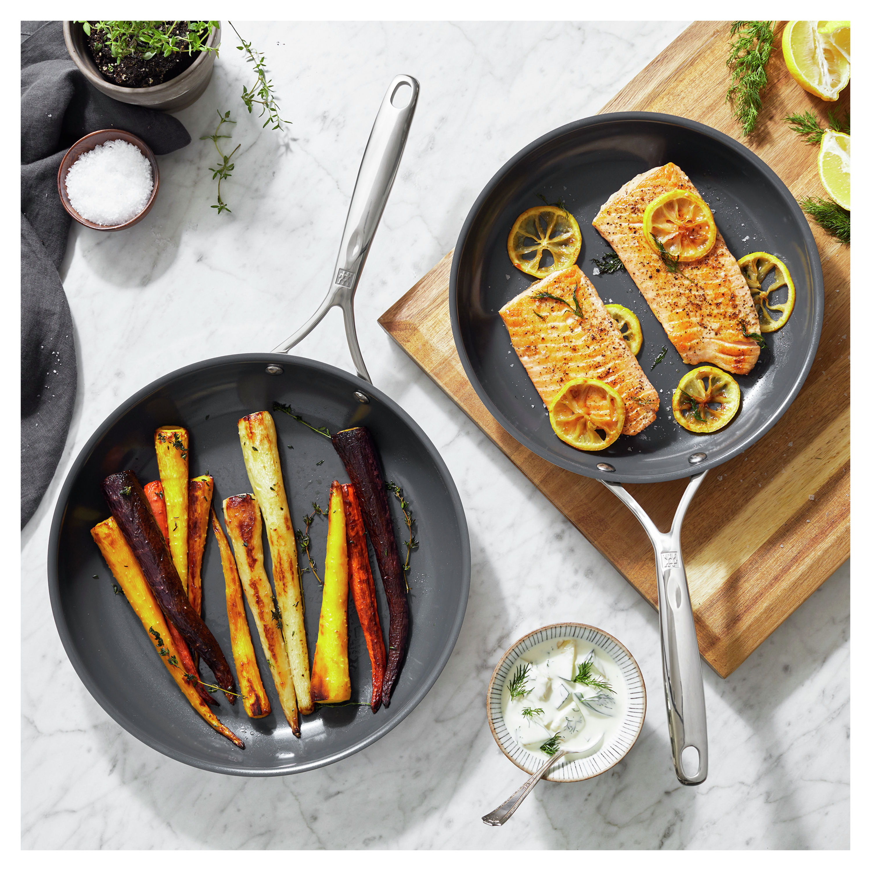 ZWILLING Energy Plus 8-inch Stainless Steel Ceramic Nonstick Fry Pan, 8-inch  - Foods Co.