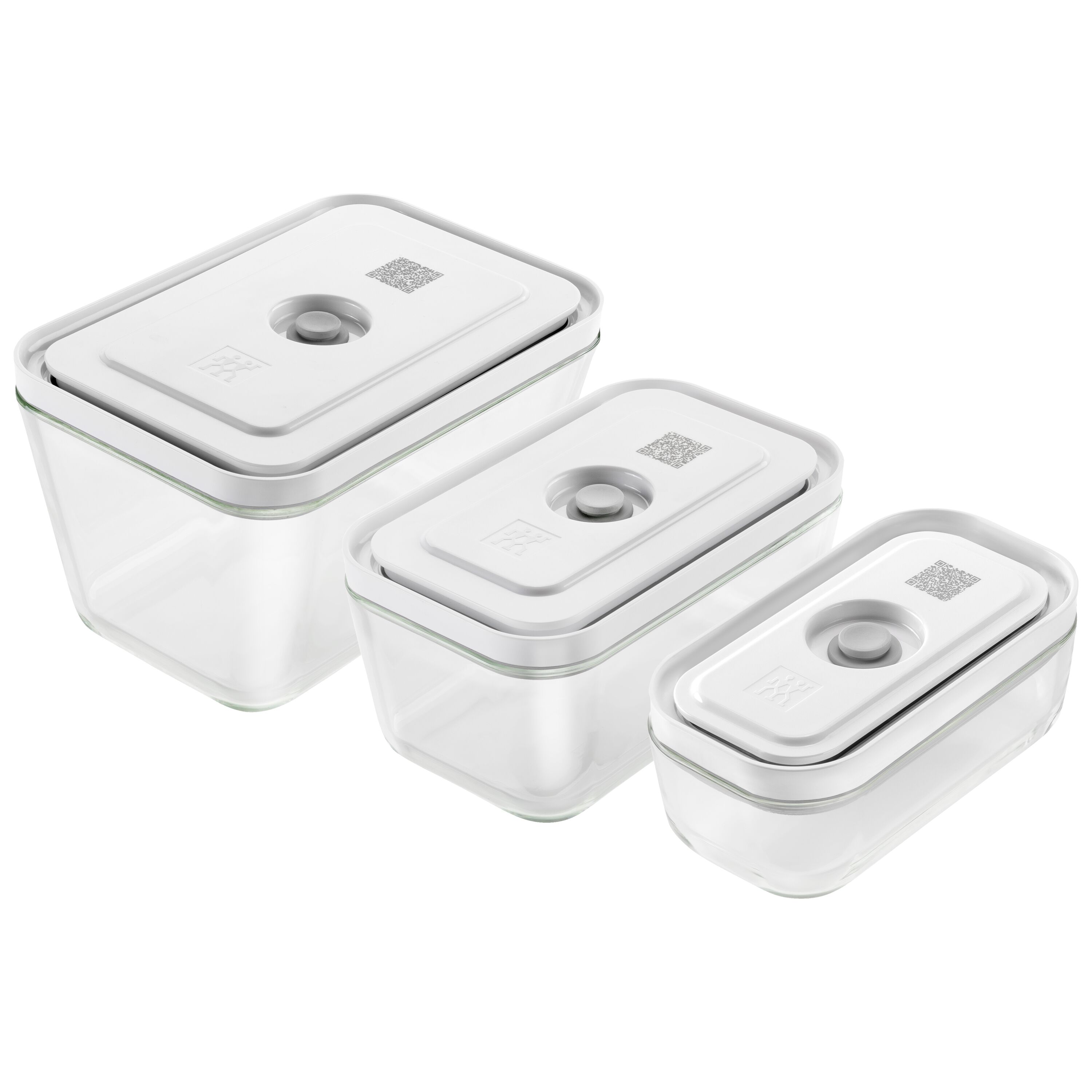 Zwilling Fresh & Save 3-pc Glass Vacuum Food Storage Container : Target