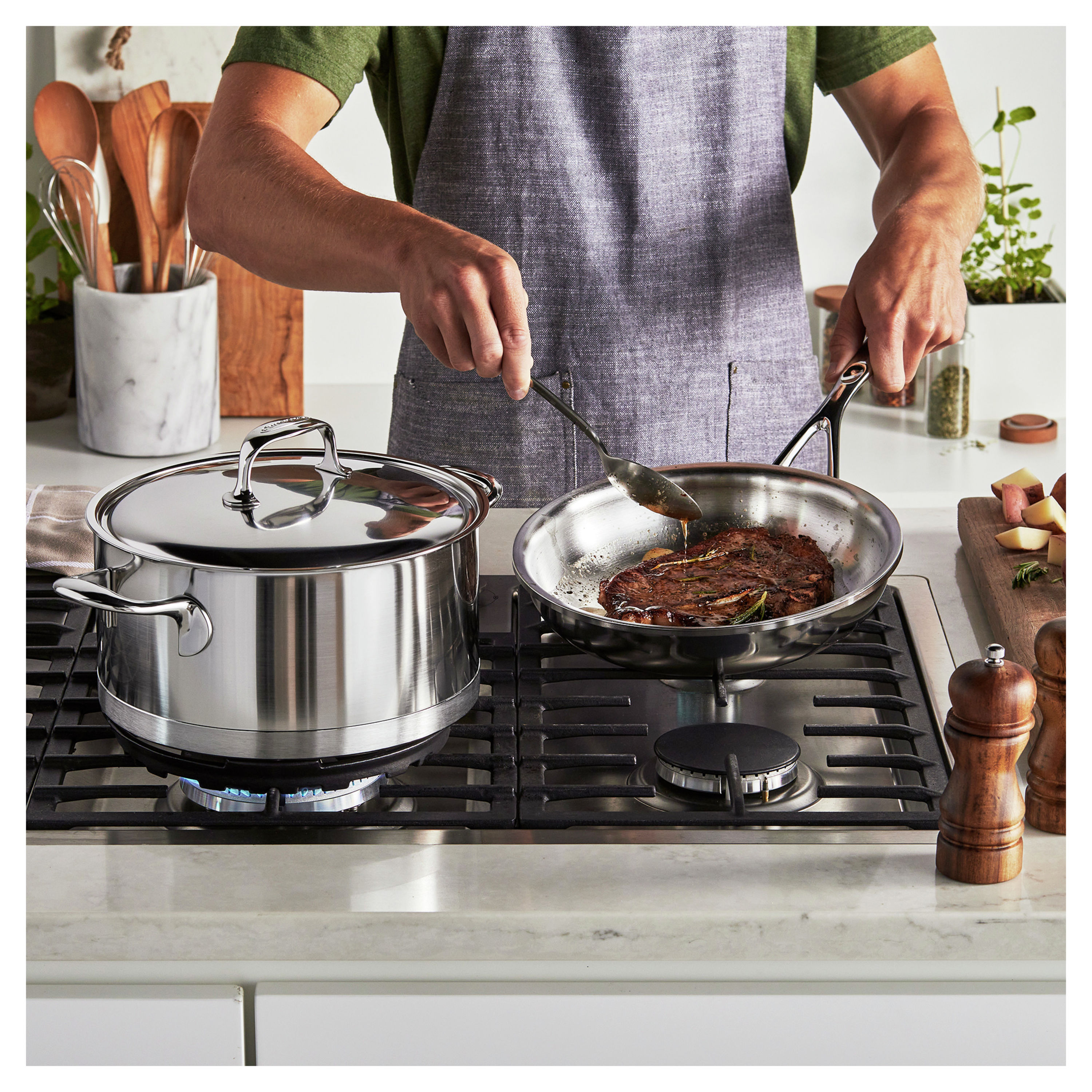 Best Pots and Pans for Gas Stove: Enhance Your Cooking Experience –  santokuknives