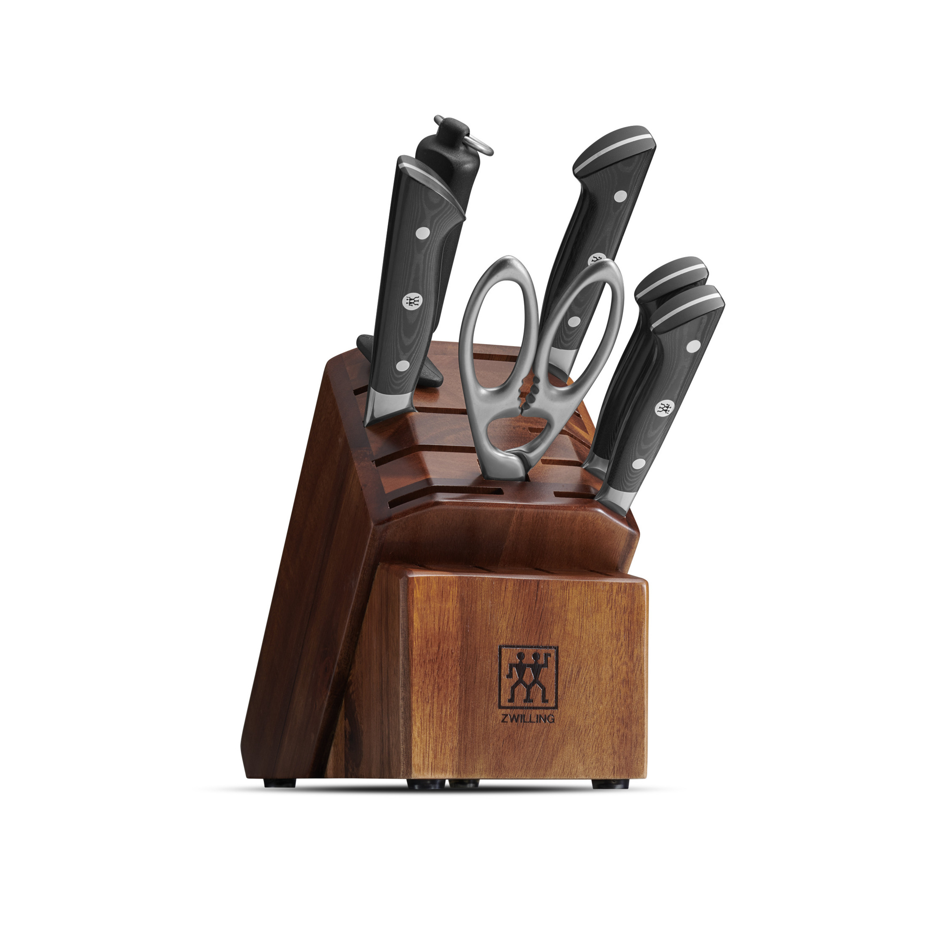 global millennium knife block set 7pc