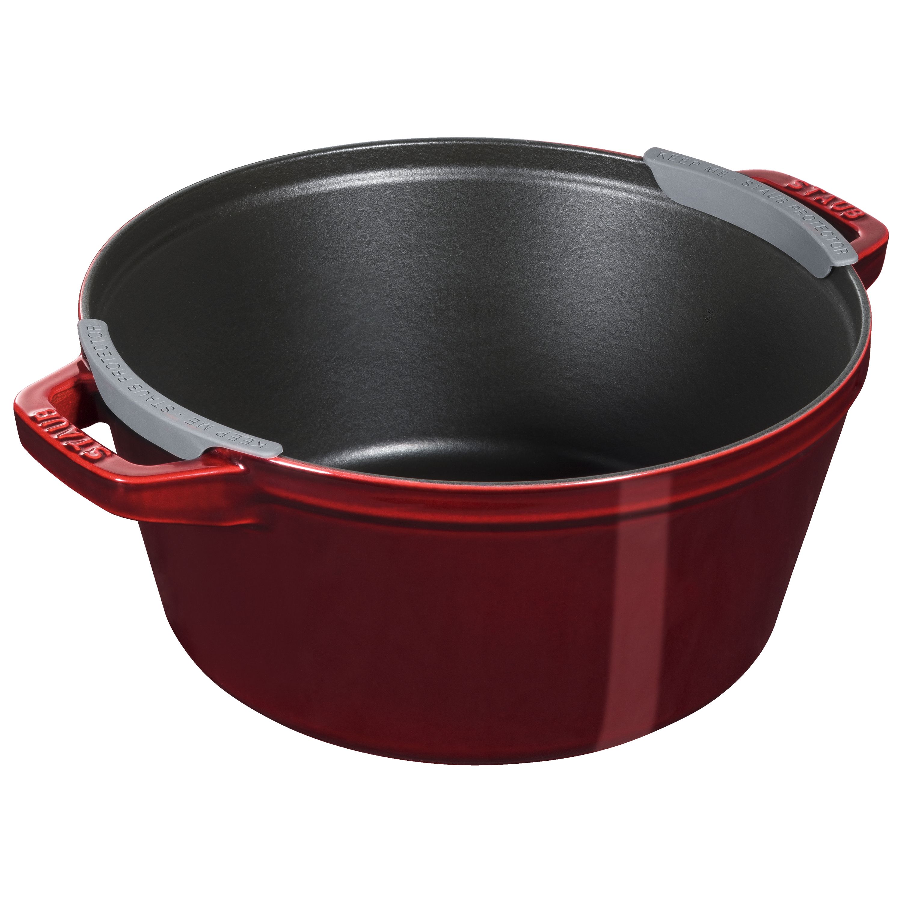 Staub Cherry Red 4-Piece Stackable Cookware Set + Reviews