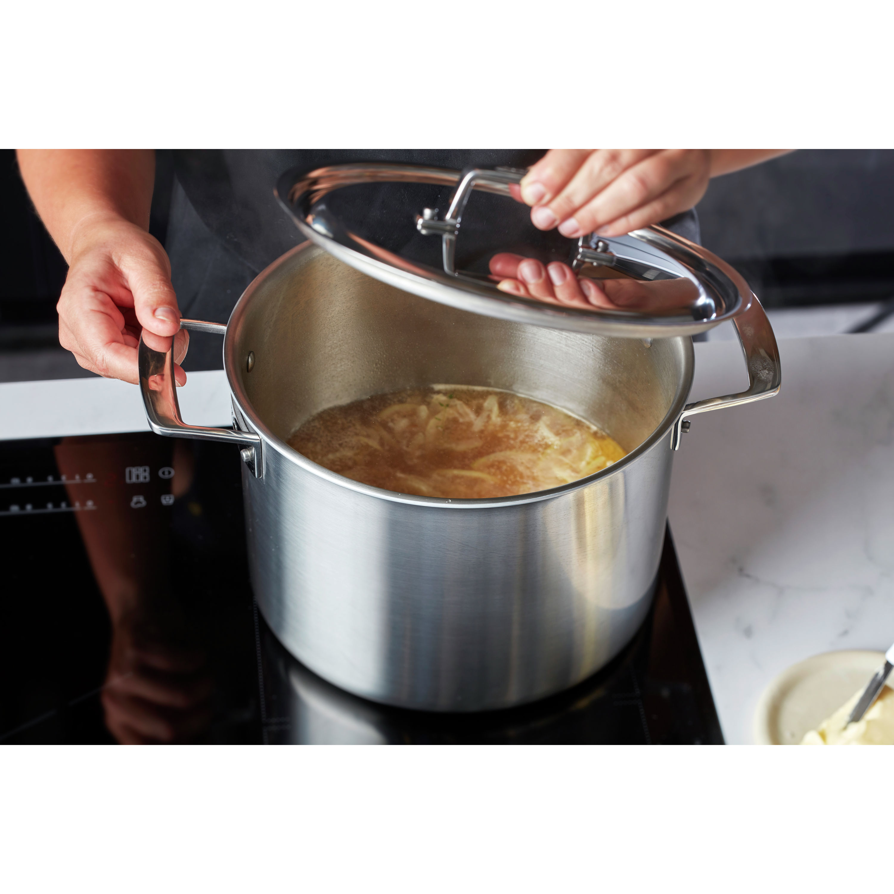 Demeyere Industry 5-Ply 8-qt Stainless Steel Stock Pot, 8-qt - King Soopers