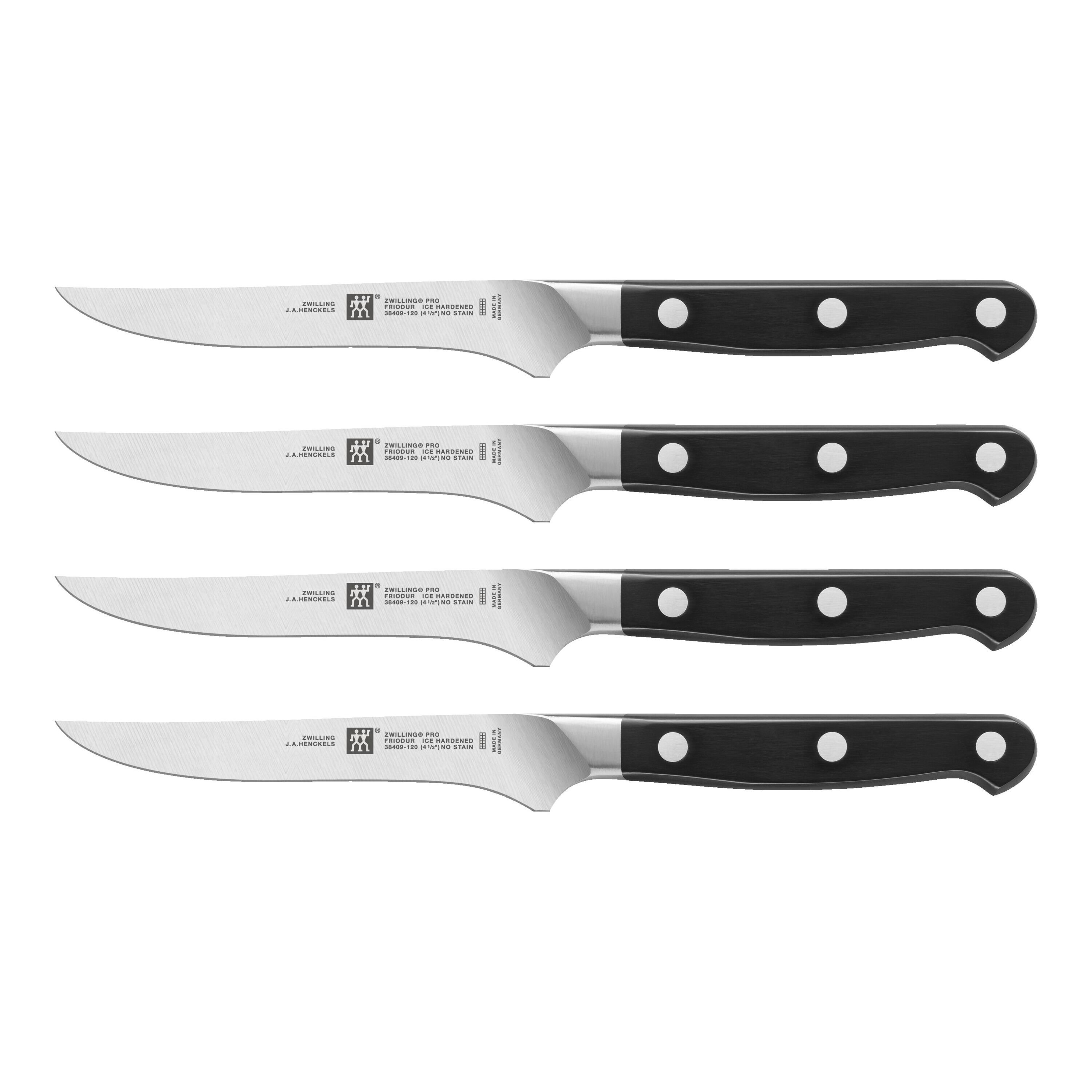 ZWILLING JA Henckels ZWILLING Knives Steak Knife Set, Brown/Stainless Steel