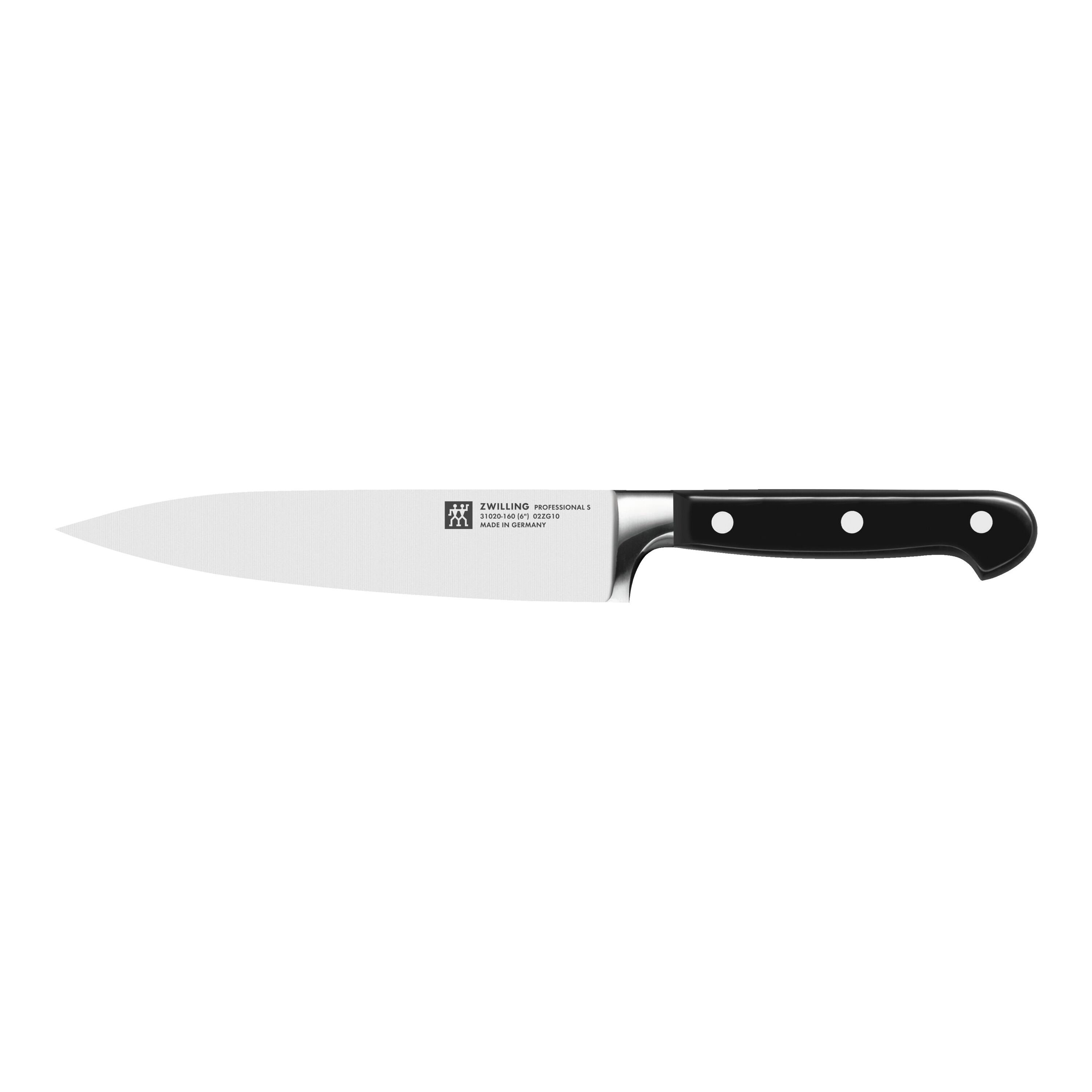 Professional S Zwilling JA Henckels 35602-000-0 - Juego de cuchillos de 3  piezas, color negro y acero inoxidable