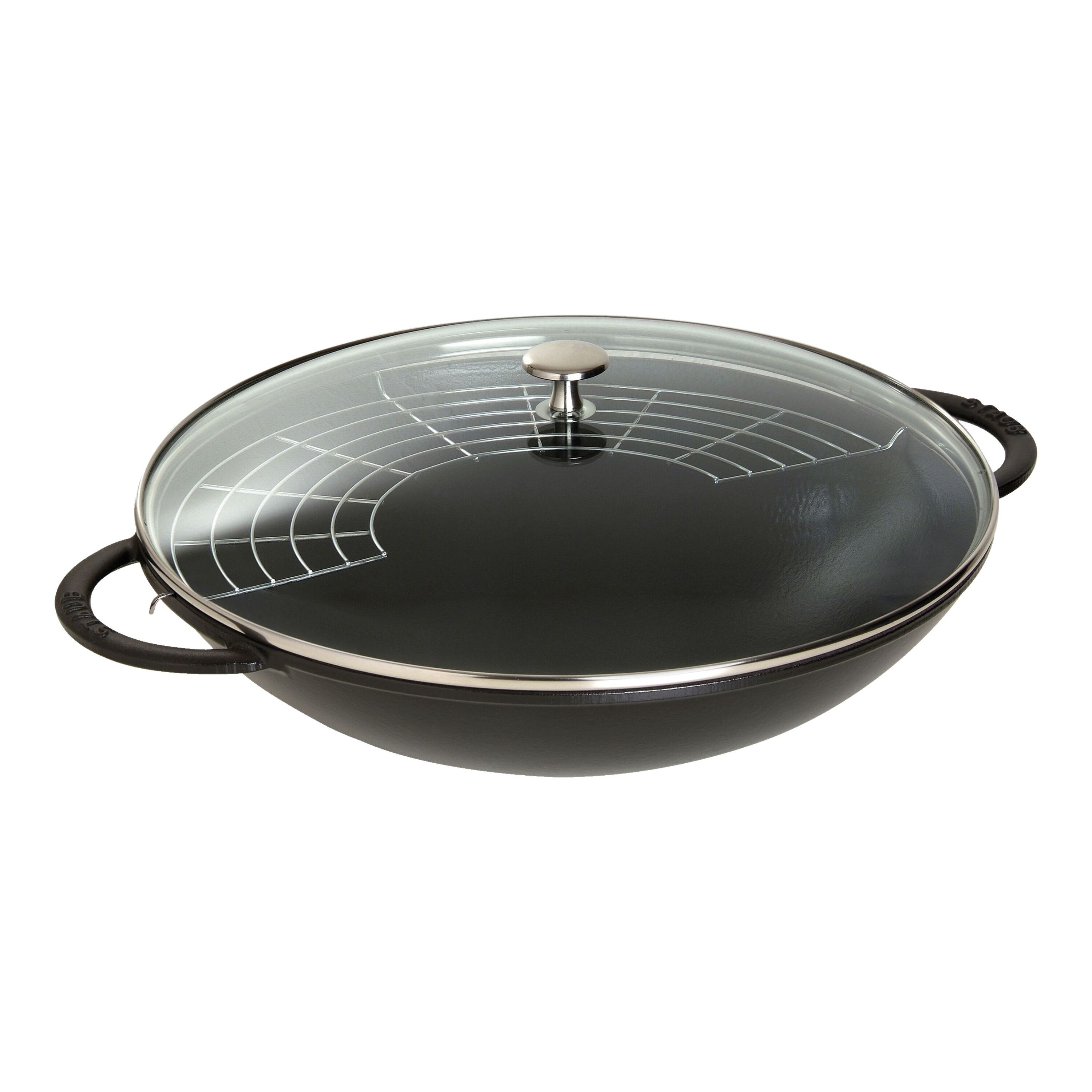 Buy Staub Cast Iron Woks Perfect Pans Wok With Glass Lid Zwillingcom