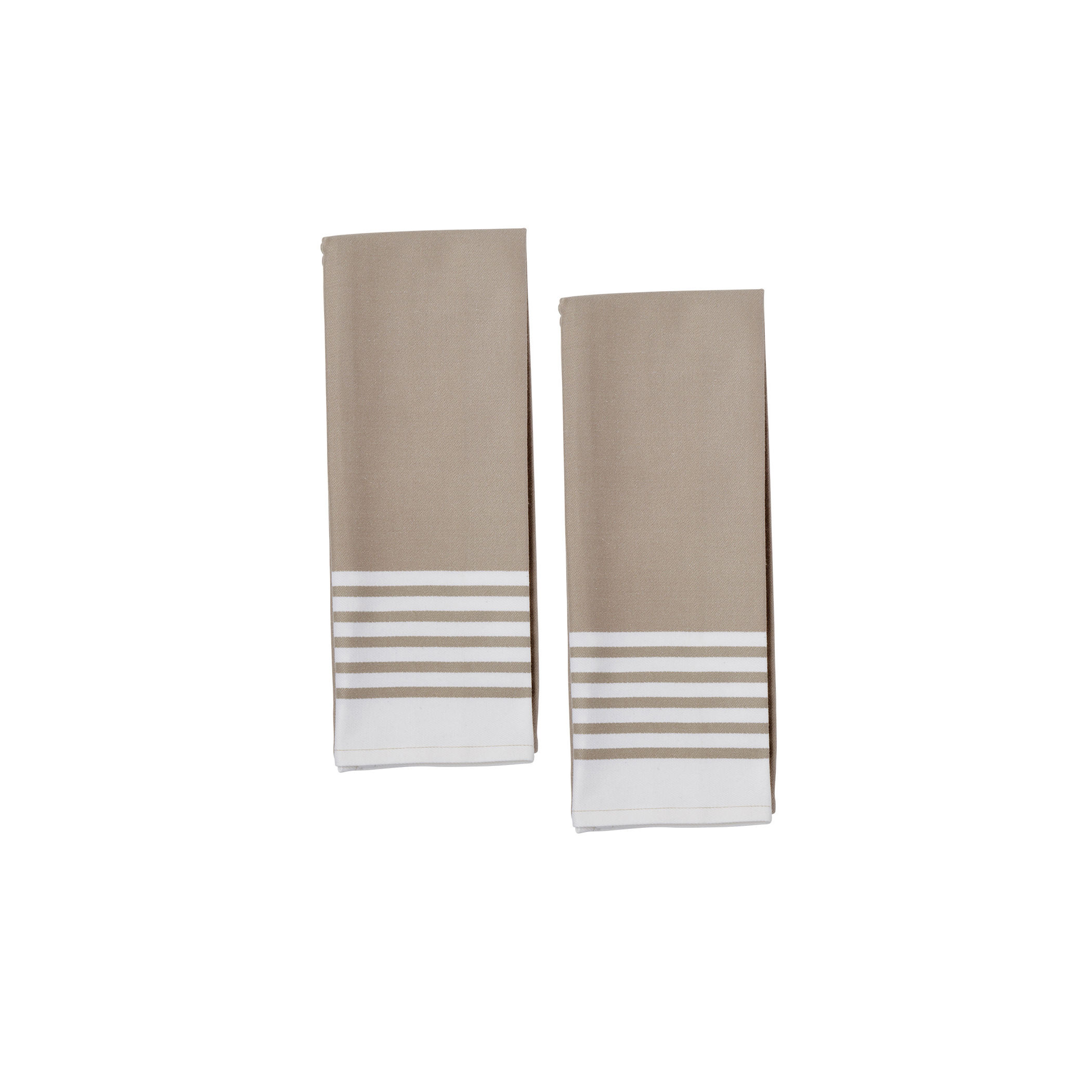 Kitchen Towels 100% Cotton Tan Dish Towels, Set of India